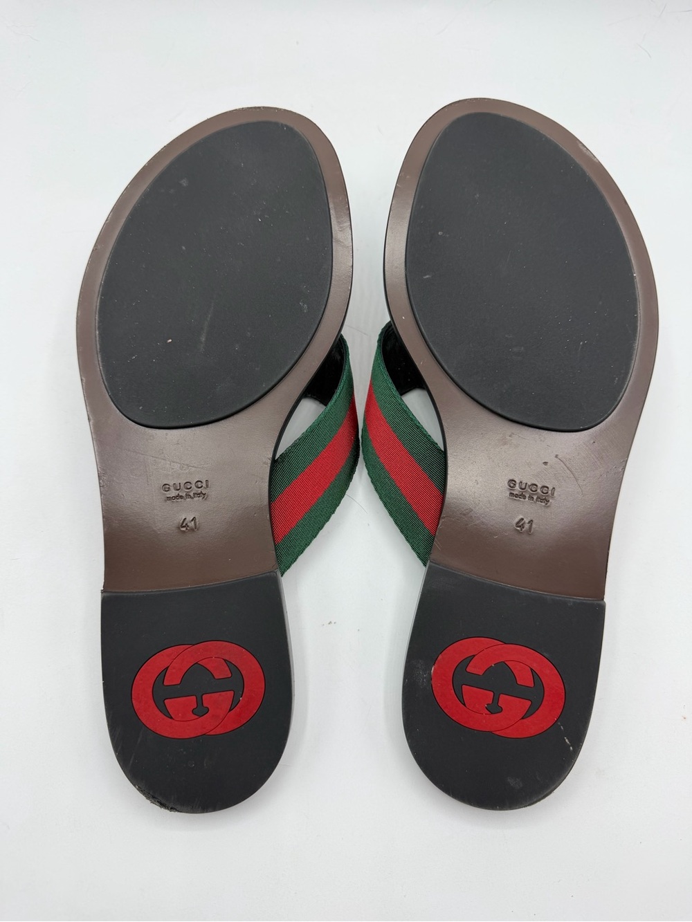 Gucci Kika Interlocking GG Sandals Size 41 - Picture 8 of 9